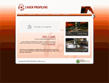 Tablet Screenshot of laserprofiling.co.za